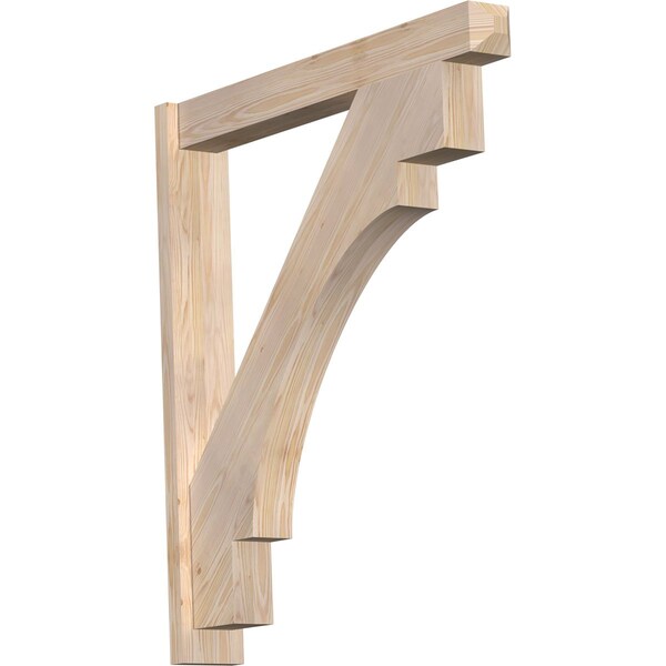 Ekena Millwork Merced Craftsman Smooth Outlooker, Douglas Fir, 5 1/2"W x 38"D x 42"H OUT06X38X42MRC04SDF - main